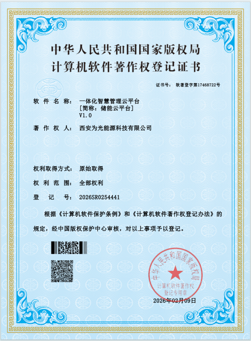 Software Copyright Registration Certificate