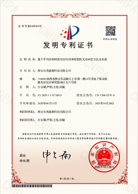 Patent for Invention